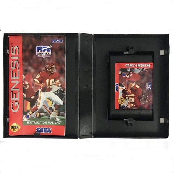 Sega Genesis Football Game NFL '94 Starring Joe Montana 1993 CIB TESTED COMPLETE - Picture 4 of 12